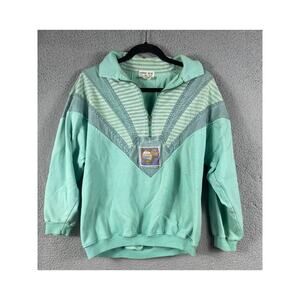 Euro Joy Vintage Women's Pull Over Sweatshirt Size M Loch Lomond